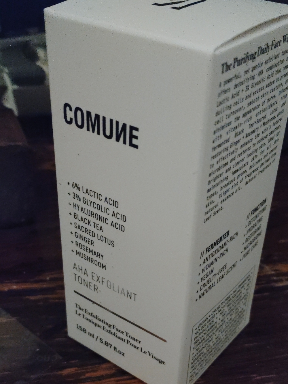 COMUNE AHA Exfoliant Toner